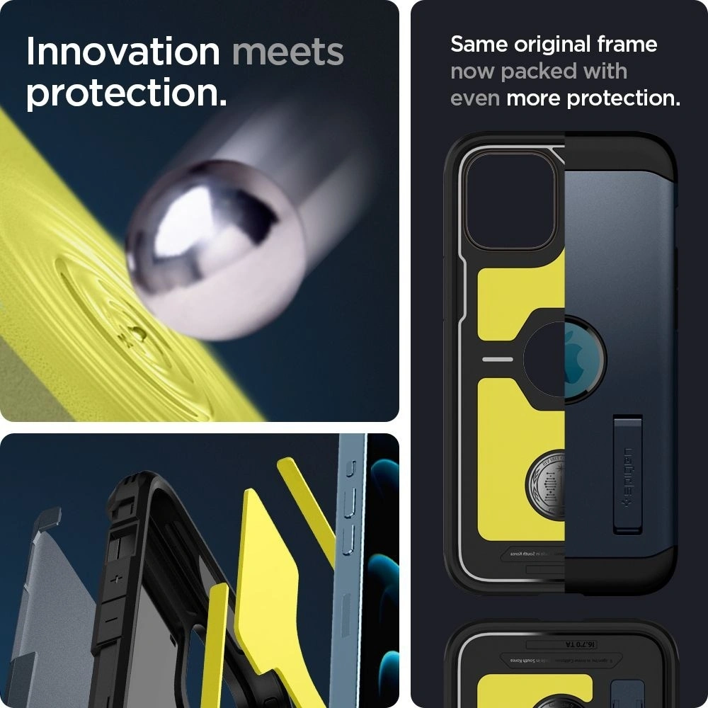 Hurtownia GSM - Etui Spigen Tough Armor Apple iPhone 12 Pro Max Metal Slate - SPN1399MTL - {ean13} - Hurt