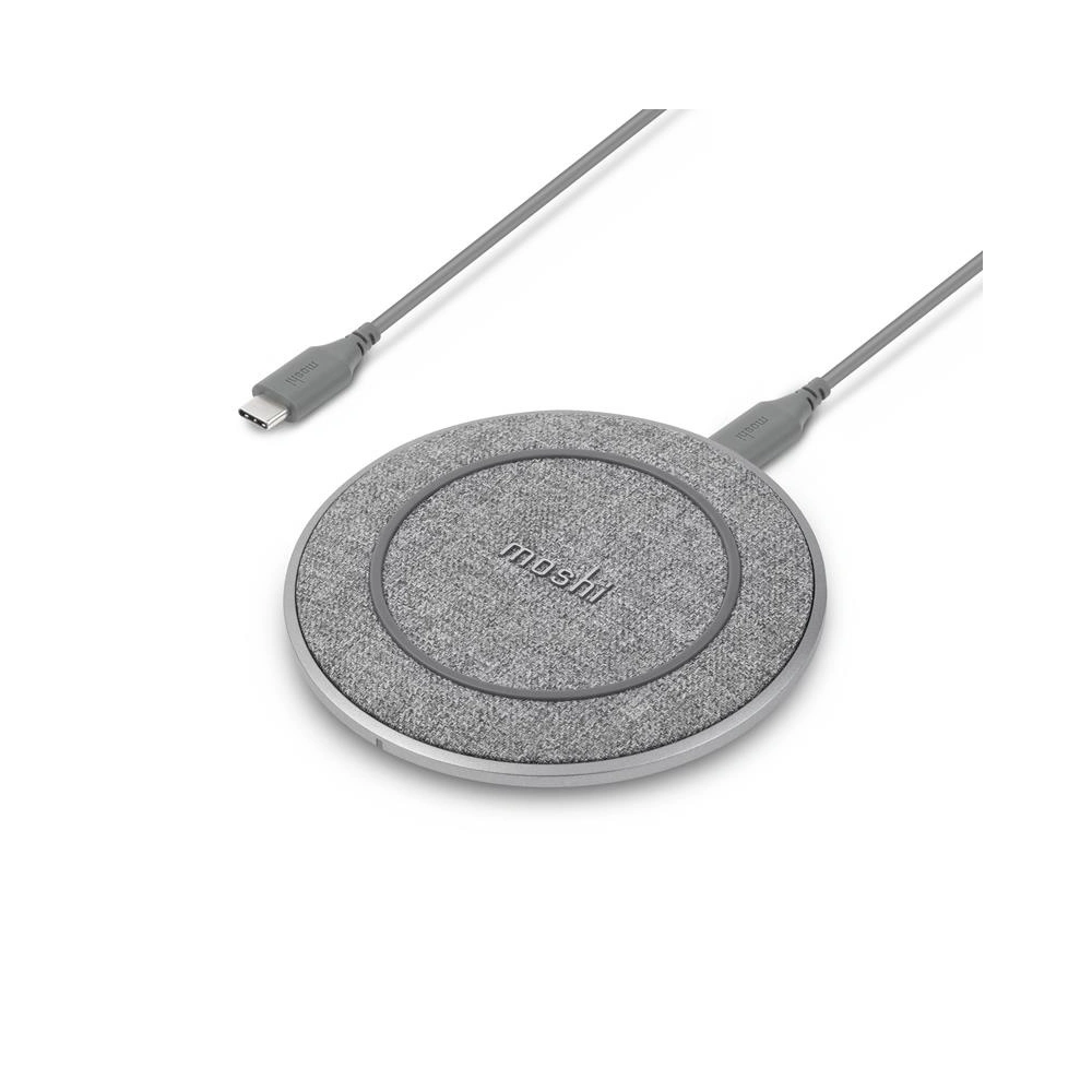 Hurtownia GSM - Ładowarka bezprzewodowa Moshi Otto Q Wireless Charging Qi Pad (Nordic Grey) - MOSH130GRY - {ean13} - Hurt