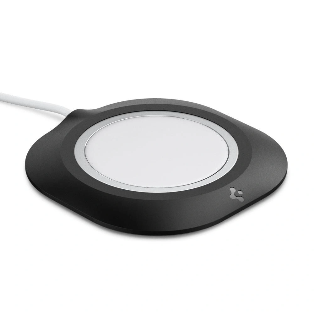 Hurtownia GSM - Nakładka do ładowarki MagSafe Spigen MagFit Pad Black - SPN1400BLK - {ean13} - Hurt