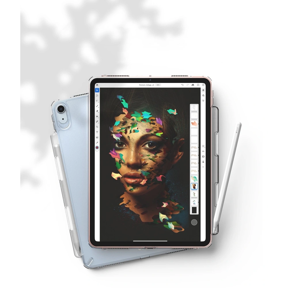 Hurtownia GSM - Etui Ringke Fusion Apple iPad Air 10.9 2020/2022 (4. i 5. generacji) / iPad Air 11 2024 (6. generacji) Clear - RGK1322CL - {ean13} - Hurt