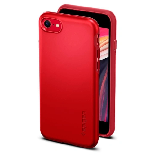 Etui Spigen Thin Fit Pro Apple iPhone SE 2022/SE 2020/8/7 Red