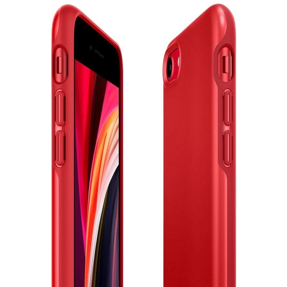 Hurtownia GSM - Etui Spigen Thin Fit Pro Apple iPhone SE 2022/SE 2020/8/7 Red - SPN1401RED - {ean13} - Hurt