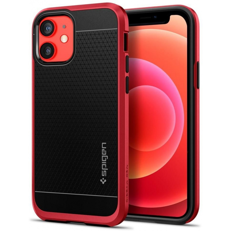 Hurtownia Spigen - 8809756641237 - SPN1402RED - Etui Spigen Neo Hybrid Apple iPhone 12/12 Pro Red - B2B homescreen