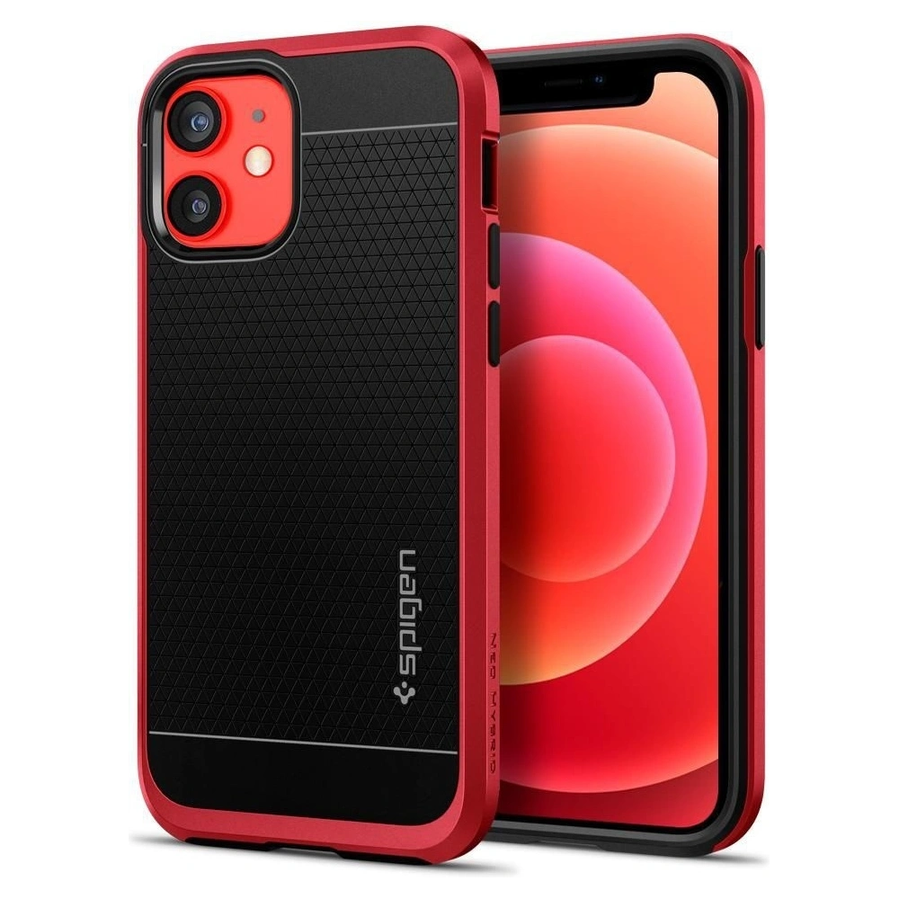 Hurtownia GSM - Etui Spigen Neo Hybrid Apple iPhone 12/12 Pro Red - SPN1402RED - {ean13} - Hurt