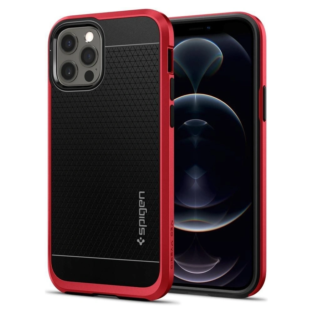 Hurtownia GSM - Etui Spigen Neo Hybrid Apple iPhone 12/12 Pro Red - SPN1402RED - {ean13} - Hurt