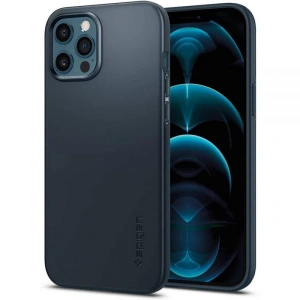 Etui Spigen Thin Fit Apple iPhone 12 Pro Max Metal Slate