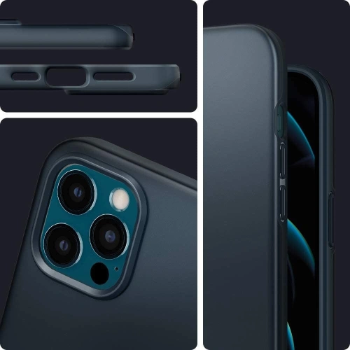 Etui Spigen Thin Fit Apple iPhone 12 Pro Max Metal Slate
