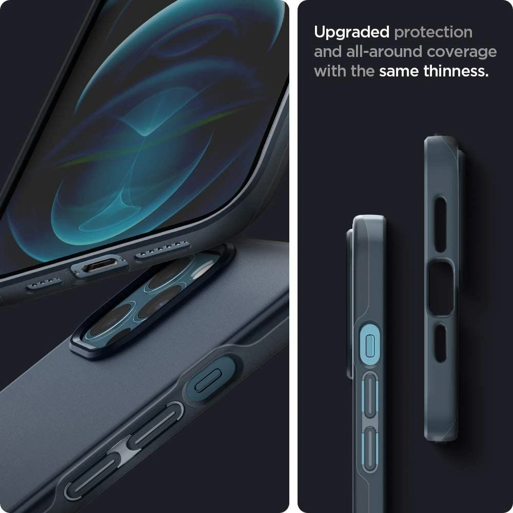 Hurtownia GSM - Etui Spigen Thin Fit Apple iPhone 12 Pro Max Metal Slate - SPN1403MTL - {ean13} - Hurt