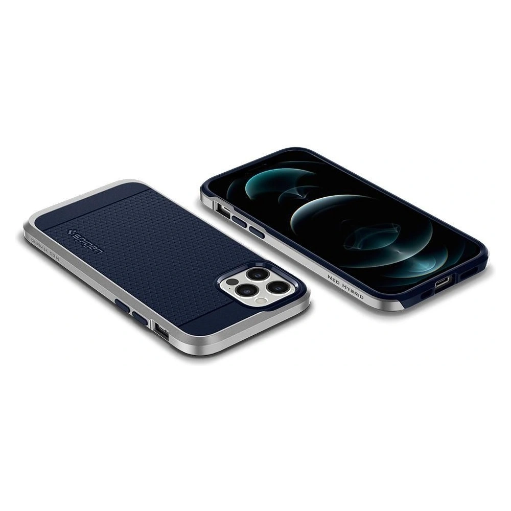 Hurtownia GSM - Etui Spigen Neo Hybrid Apple iPhone 12/12 Pro Satin Silver - SPN1405SLV - {ean13} - Hurt