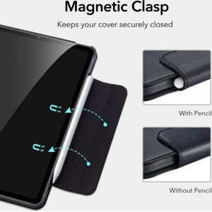 Etui ESR Business Apple iPad Air 10.9 2020/2022 (4. i 5. generacji) / iPad Air 11 2024 (6. generacji) Black