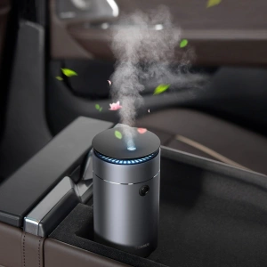 Wholesale Car air humidifier Baseus Time Aromatherapy Machine, 75ml (dark gray) - BSU1963GRY - {ean13} - Hurt