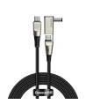 Hurtownia GSM - Kabel 2w1 Baseus Flash Series, USB-C do USB-C / wtyk zasilania DC 5.5x2.5mm, 100W, 2m (czarny) - BSU1964BLK - {ean13} - Hurt