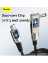Wholesale Baseus Flash Series Fast Charging Data Cable with round type Head Type-C to C+DC 100W 2m (black) - BSU1964BLK - {ean13} - Hurt