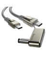 Hurtownia GSM - Kabel 2w1 Baseus Flash Series, USB-C do USB-C / wtyk zasilania DC 5.5x2.5mm, 100W, 2m (szary) - BSU1965GRY - {ean13} - Hurt