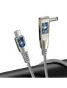 Hurtownia GSM - Kabel 2w1 Baseus Flash Series, USB-C do USB-C / wtyk zasilania DC 5.5x2.5mm, 100W, 2m (szary) - BSU1965GRY - {ean13} - Hurt