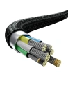 Hurtownia GSM - Kabel 2w1 Baseus Flash Series, USB-C do USB-C / wtyczka Lenovo, 100W, 2m (czarny) - BSU1966BLK - {ean13} - Hurt