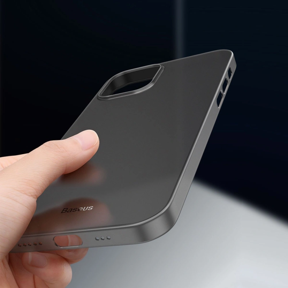 Hurtownia GSM - Etui Baseus Wing Case Apple iPhone 12 Pro Max (czarny) - BSU1968BLK - {ean13} - Hurt