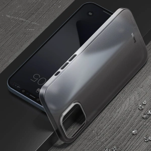 Etui Baseus Wing Case Apple iPhone 12 Pro Max (czarny)