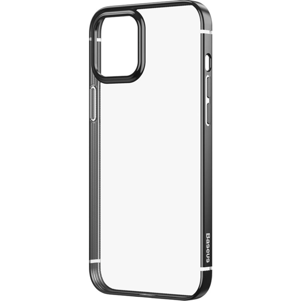 Hurtownia GSM - Etui Baseus Shining Case Apple iPhone 12/12 Pro (czarny) - BSU1970BLK - {ean13} - Hurt