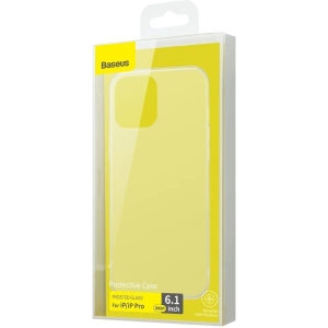Etui Baseus Frosted Glass Case Apple iPhone 12/12 Pro (biały)