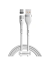 Kabel magnetyczny USB - USB-C Baseus Zinc 3A 1m (biały)
