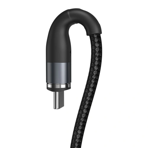 Kabel magnetyczny USB - USB-C Baseus Zinc 3A 1m (czarny)