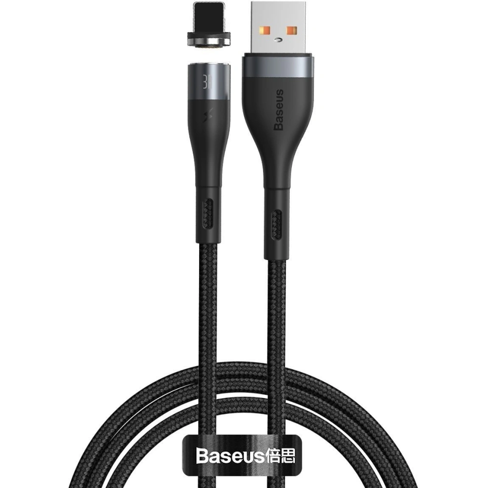 Wholesale USB - magnetic cable - Micro USB Baseus Zinc 2.1A 1m (black) - BSU1980BLK - {ean13} - Hurt