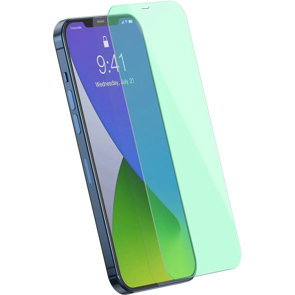 Hurtownia GSM - Gehärtetes Glas 0.3mm Baseus Augenschutz Apple iPhone 12/12 Pro (2 Stück) - BSU1983 - {ean13} - Hurt