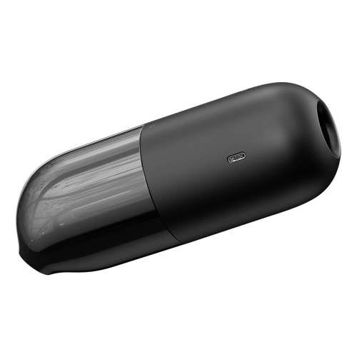 Bezprzewodowy mini odkurzacz biurkowy Baseus Capsule C1, 3800Pa (czarny)