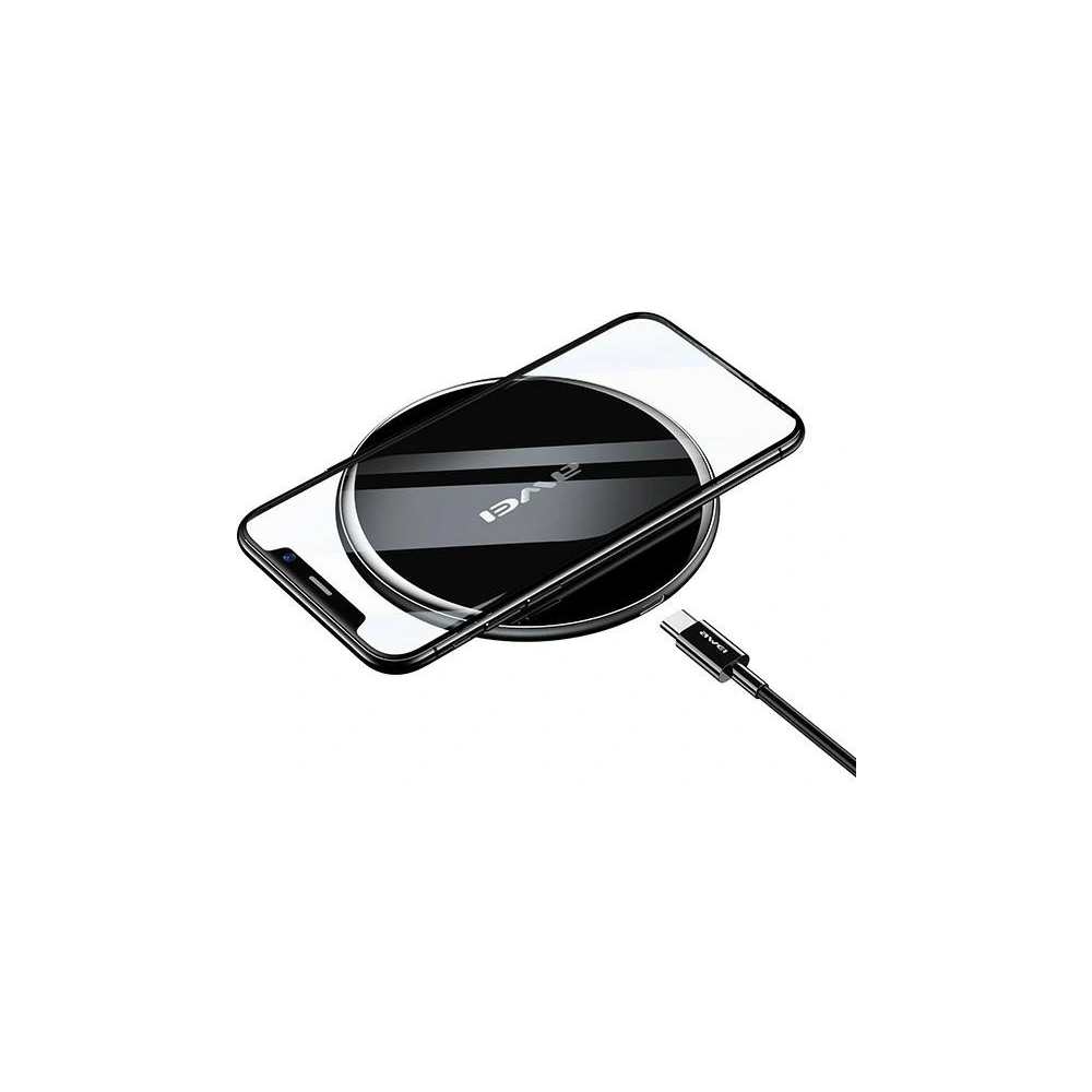 Wholesale AWEI wireless charger W8 10W black - AWEI056BLK - {ean13} - Hurt
