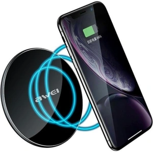 AWEI wireless charger W8 10W black