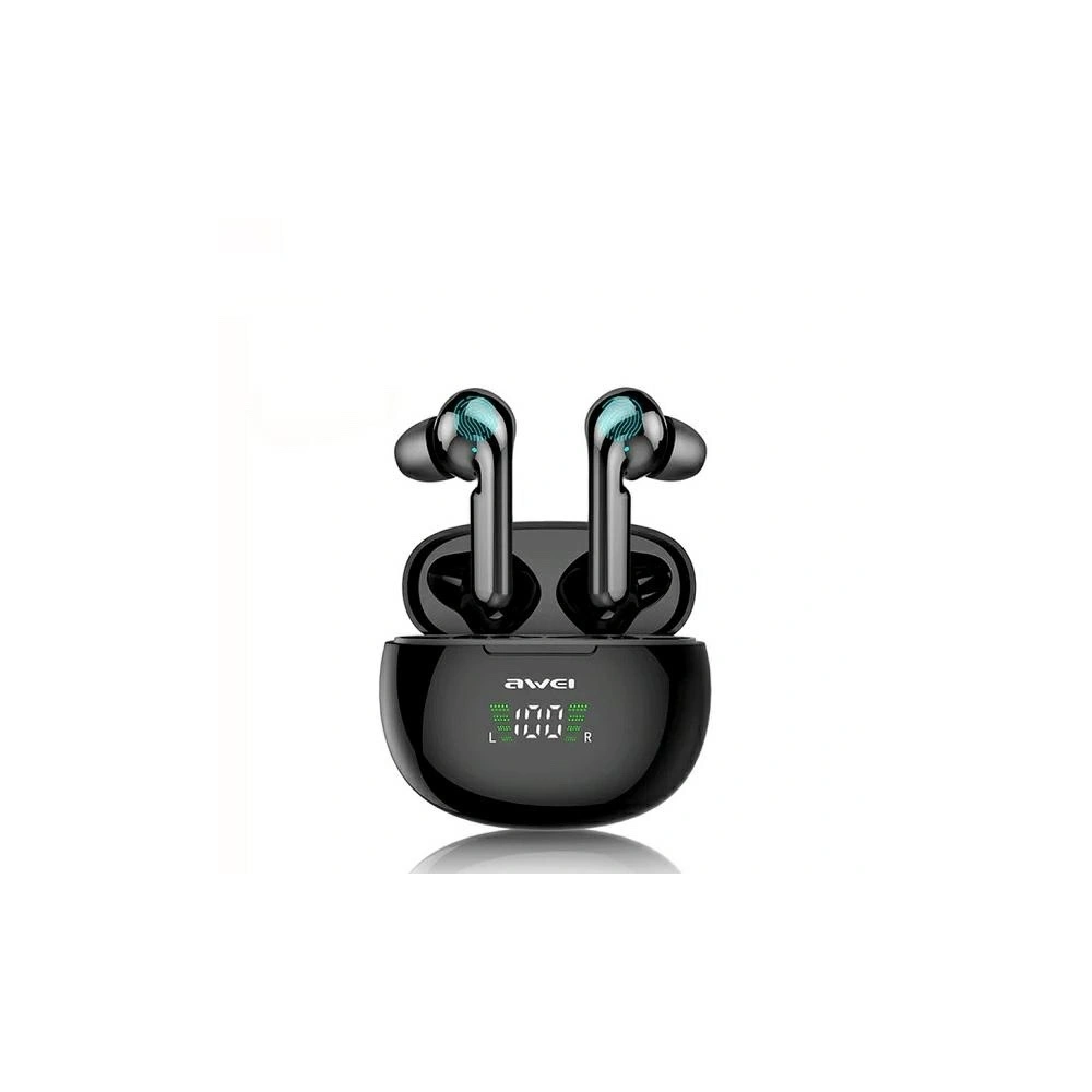 Hurtownia GSM - AWEI słuchawki Bluetooth 5.0 T15P TWS + stacja dokująca czarny/black - AWEI058BLK - {ean13} - Hurt