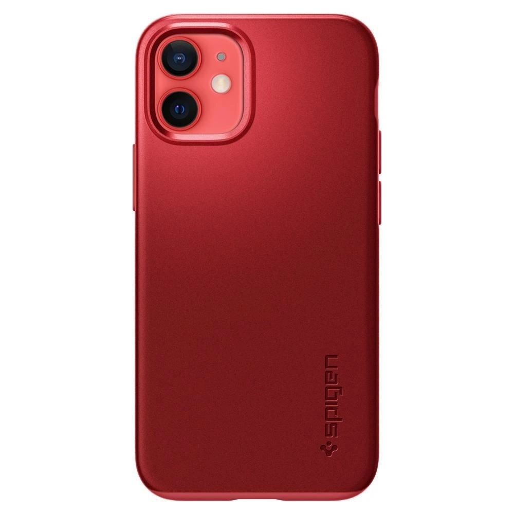 Hurtownia GSM - Etui Spigen Thin Fit Apple iPhone 12 mini Rot - SPN1407RED - {ean13} - Hurt