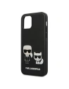 Wholesale Karl Lagerfeld KLHCP12MPCUSKCBK Apple iPhone 12/12 Pro black hardcase Ikonik Karl & Choupette - KLD418BLK - {ean13} - Hurt