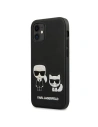Wholesale Karl Lagerfeld KLHCP12SPCUSKCBK Apple iPhone 12 mini black hardcase Ikonik Karl & Choupette - KLD419BLK - {ean13} - Hurt