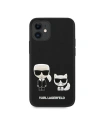 Wholesale Karl Lagerfeld KLHCP12SPCUSKCBK Apple iPhone 12 mini black hardcase Ikonik Karl & Choupette - KLD419BLK - {ean13} - Hurt