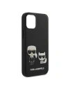Hurtownia GSM - Etui Karl Lagerfeld KLHCP12SPCUSKCBK Apple iPhone 12 mini schwarz/hardcase Ikonik Karl & Choupette - KLD419BLK - {ean13} - Hurt