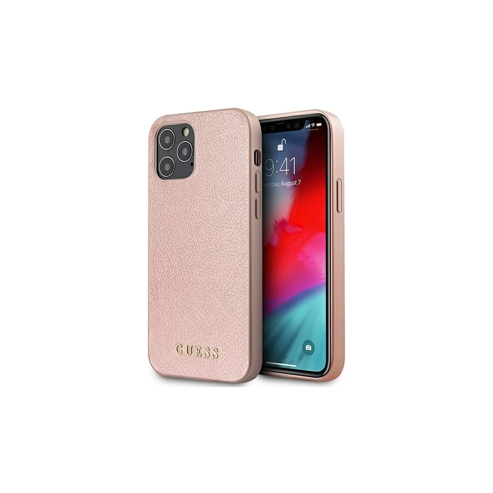 Hurtownia GSM - Etui Guess GUHCP12LIGLRG Apple iPhone 12 Pro Max rosa-gold/hardcase Iridescent - GUE786RS - {ean13} - Hurt