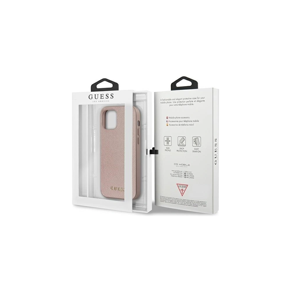 Hurtownia GSM - Etui Guess GUHCP12LIGLRG Apple iPhone 12 Pro Max rosa-gold/hardcase Iridescent - GUE786RS - {ean13} - Hurt