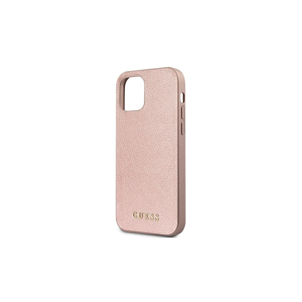 Wholesale Guess GUHCP12MIGLRG Apple iPhone 12/12 Pro rose gold hardcase Iridescent - GUE787RS - {ean13} - Hurt