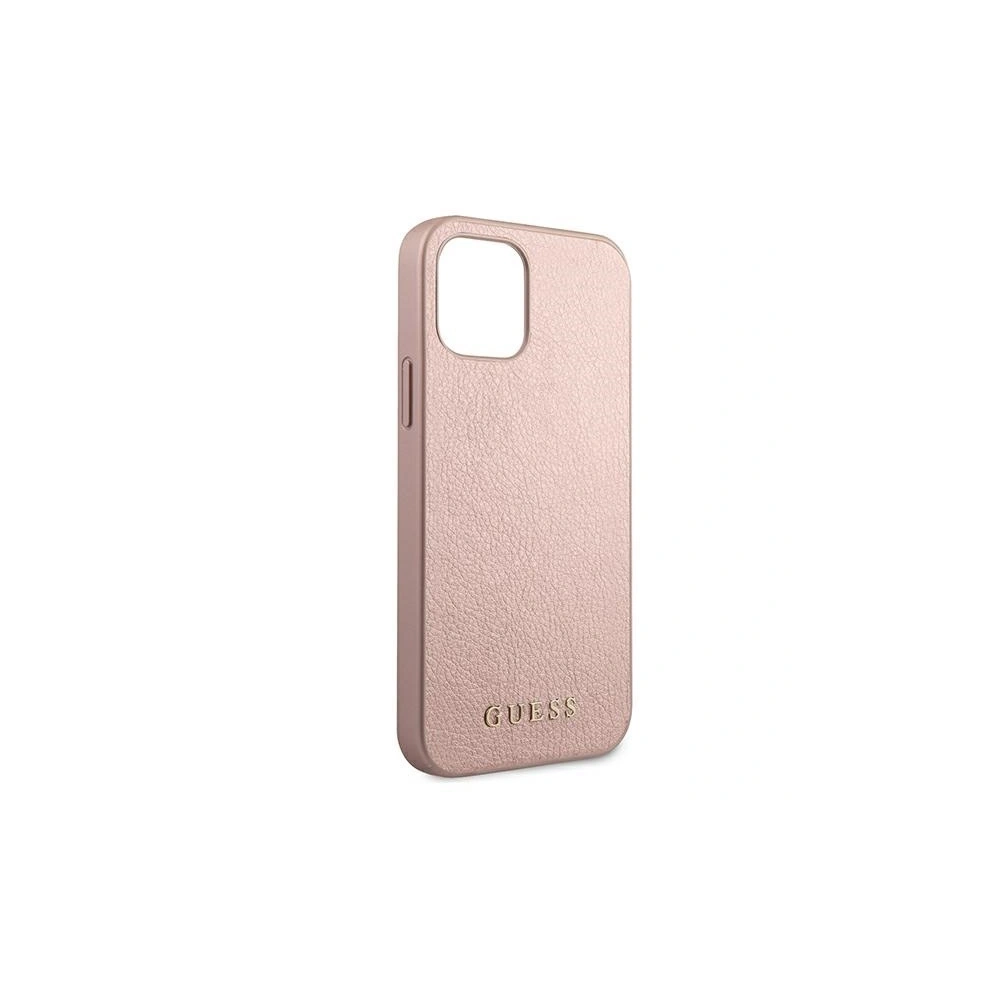 Hurtownia GSM - Etui Guess GUHCP12MIGLRG Apple iPhone 12/12 Pro różowo-złoty/rose gold hardcase Iridescent - GUE787RS - {ean13} - Hurt