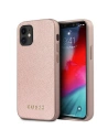Guess GUHCP12SIGLRG Apple iPhone 12 mini rose gold hardcase Iridescent