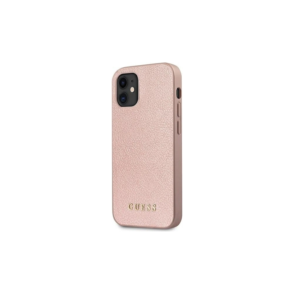 Hurtownia GSM - Etui Guess GUHCP12SIGLRG Apple iPhone 12 mini rosa-gold/hardcase Iridescent - GUE788RS - {ean13} - Hurt