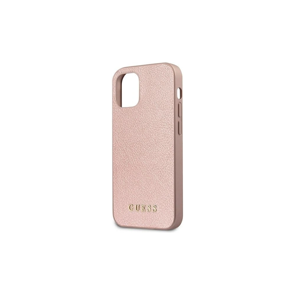 Hurtownia GSM - Etui Guess GUHCP12SIGLRG Apple iPhone 12 mini rosa-gold/hardcase Iridescent - GUE788RS - {ean13} - Hurt