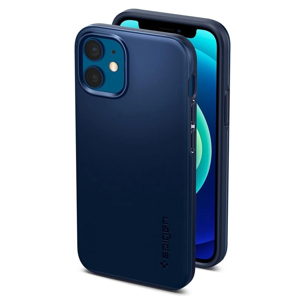 Hurtownia GSM - Etui Spigen Thin Fit Apple iPhone 12 mini Marineblau - SPN1412BLU - {ean13} - Hurt