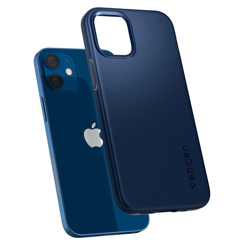 Hurtownia GSM - Etui Spigen Thin Fit Apple iPhone 12 mini Marineblau - SPN1412BLU - {ean13} - Hurt