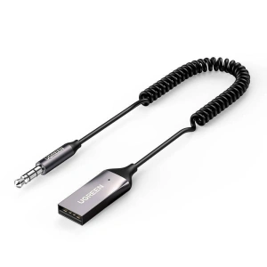 Adapter UGREEN CM309 audio Bluetooth 5.0 USB, AUX (czarny)