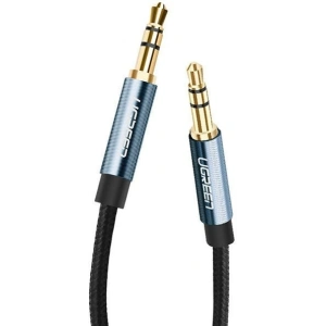 Kabel mini jack 3,5mm AUX UGREEN 3m niebieski