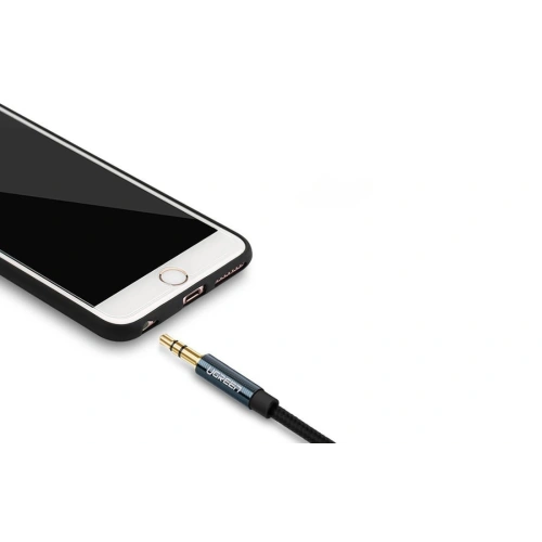Kabel mini jack 3,5mm AUX UGREEN 3m niebieski