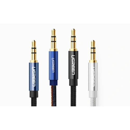 Kabel mini jack 3,5mm AUX UGREEN 3m niebieski